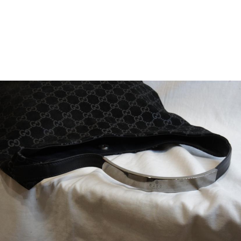 GUCCI グッチ/GGスウェードワンショルダーブラック/001.3297//002***/Aランク/92
