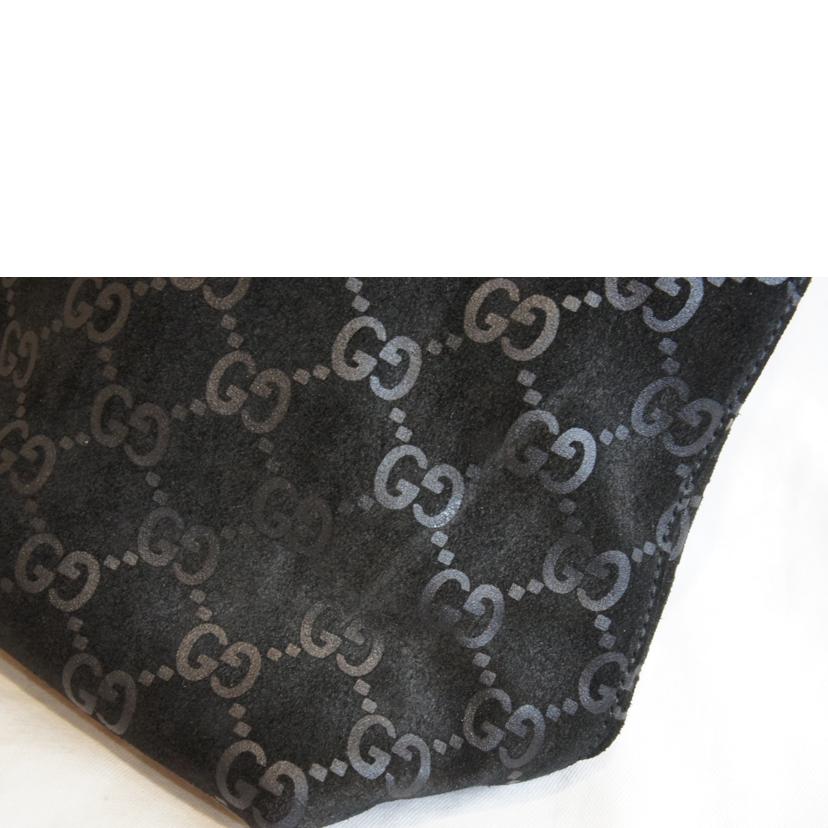 GUCCI グッチ/GGスウェードワンショルダーブラック/001.3297//002***/Aランク/92
