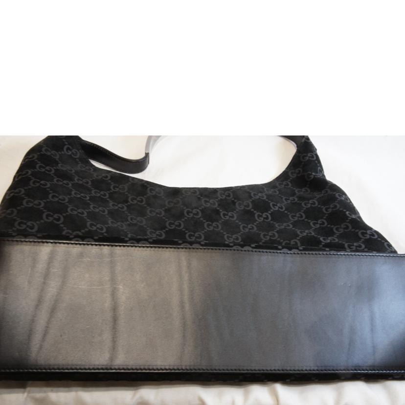 GUCCI グッチ/GGスウェードワンショルダーブラック/001.3297//002***/Aランク/92