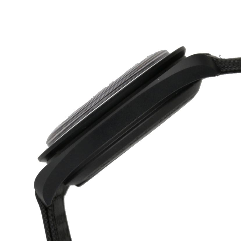 OMEGA×SWATCH オメガ×スウォッチ/オエガ×スウォッチ×スヌーピー/バイオセラミックムーンフェイズ/クオーツ/S033B700//Aランク/75