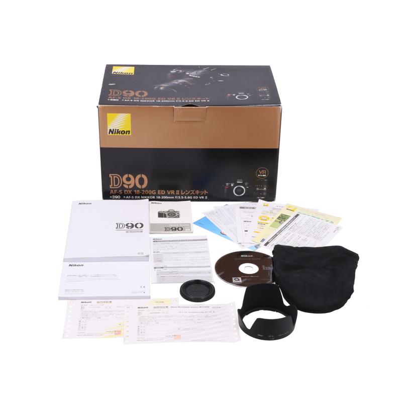 Nikon ニコン /デジタル一眼 レンズキット/D90 18-200 VRIIレンズキット//2131789/Bランク/89