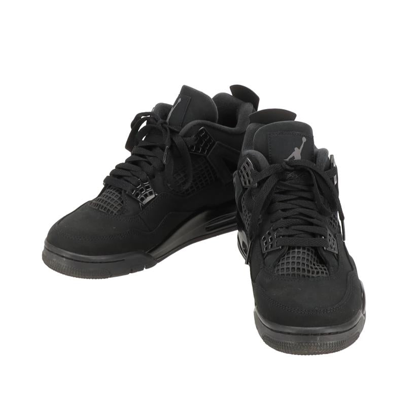 NIKE ナイキ/エアジョーダン4レトロ ブラック/ 25cm/FV5029-010//ABランク/20
