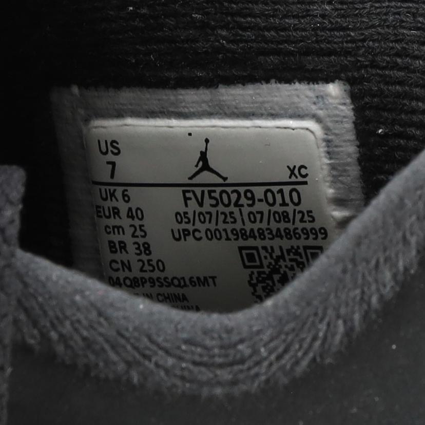 NIKE ナイキ/エアジョーダン4レトロ ブラック/ 25cm/FV5029-010//ABランク/20
