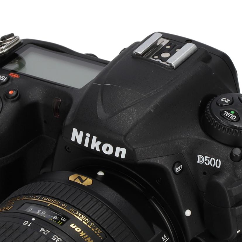 Nikon ニコン/デジタル一眼レフカメラ/D500レンズキット//2006916/ABランク/78