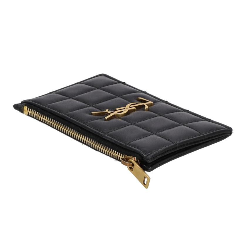 SAINT LAUREN サンローラン/キルティングレザー/カサンドラロゴコインケース/743107 AABVP//ABランク/91