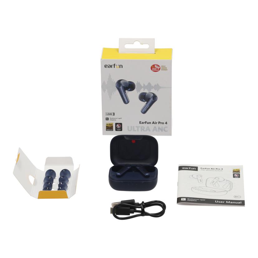 earfun イヤーファン/ハイレゾ対応ワイヤレスイヤホン/EarFun Air Pro 4//FTHL10054600739/Bランク/62