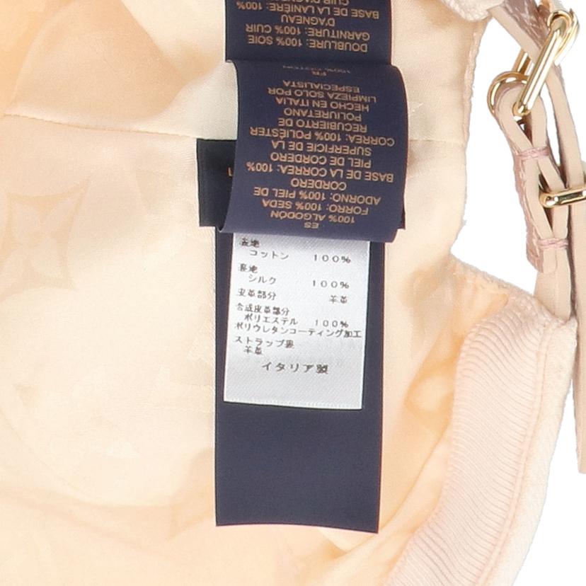 LV/25 ルイヴィトン/モノグラムフラワーエンブロイダリーベースボールキャップ/M77808//AL2***/Bランク/75