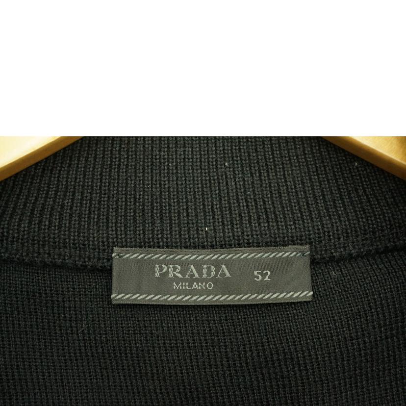 PRADA プラダ/ナイロン切替 ジップアップパーカー/UMG107 R212 U98//サイズ 52/ABランク/05