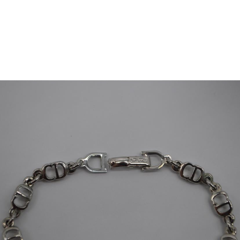 Christian Dior ディオール/CD ロゴシルバーカラーブレスレット/17.0cm//ABランク/89