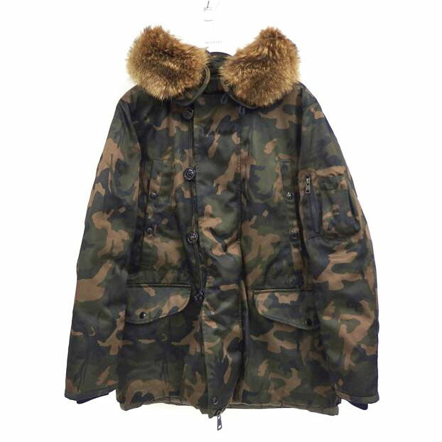 MONCLER  モンクレール/ MONCLER RONIER 迷彩ダウンコート//ABランク/82