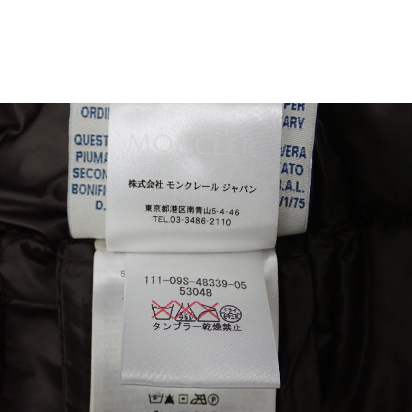 MONCLER モンクレール/★SacaiコラボSHOKO GILET ダウンベスト/1109S4833905//0/ABランク/62