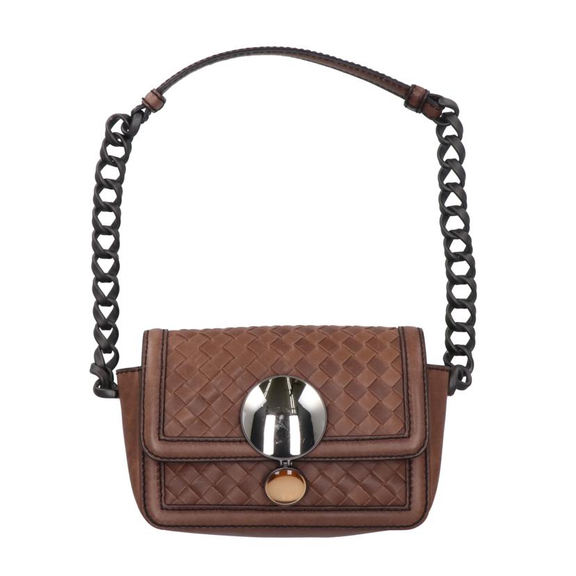 BOTTEGA VENETA ボッテガヴェネタ/イントレチャート/ミラーレンズミニチェーンバッグ//B02*******/ABランク/91