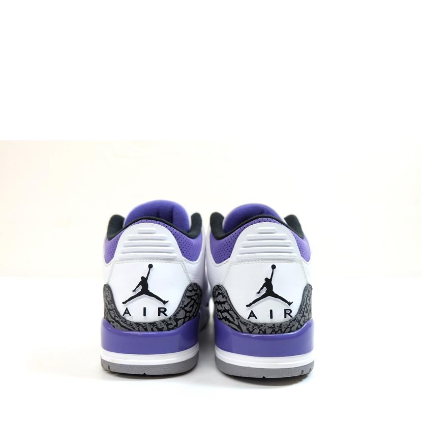NIKE ナイキ/NIKE AIR JORDAN3レトロDark Iris/CT8532-105//Bランク/71