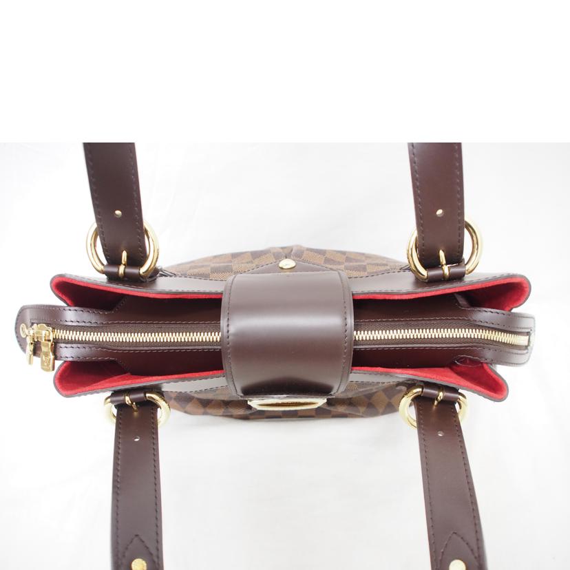 LOUIS VUITTON ルイヴィトン ルイ・ヴィトン ビトン ダミエ・エベヌ 市松模様 ブラウン 茶 ショルダーバッグ ハンドバッグ トートバッグ ブラウン メンズ レディース 定番 人気 LV 斜め掛け 肩がけ/システィナPM/ダミエ/エベヌ/N41542//FL3***/Aランク/71