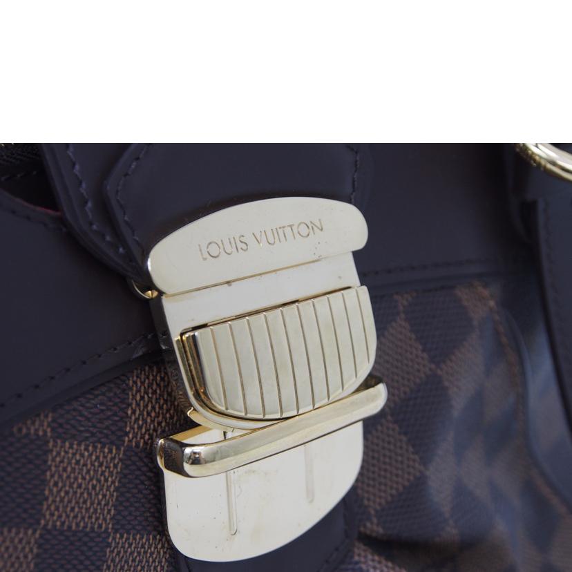 LOUIS VUITTON ルイヴィトン ルイ・ヴィトン ビトン ダミエ・エベヌ 市松模様 ブラウン 茶 ショルダーバッグ ハンドバッグ トートバッグ ブラウン メンズ レディース 定番 人気 LV 斜め掛け 肩がけ/システィナPM/ダミエ/エベヌ/N41542//FL3***/Aランク/71