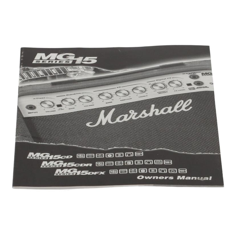 Marshall マーシャル /ギターアンプ/MG15CDR//VL501796J/Bランク/78