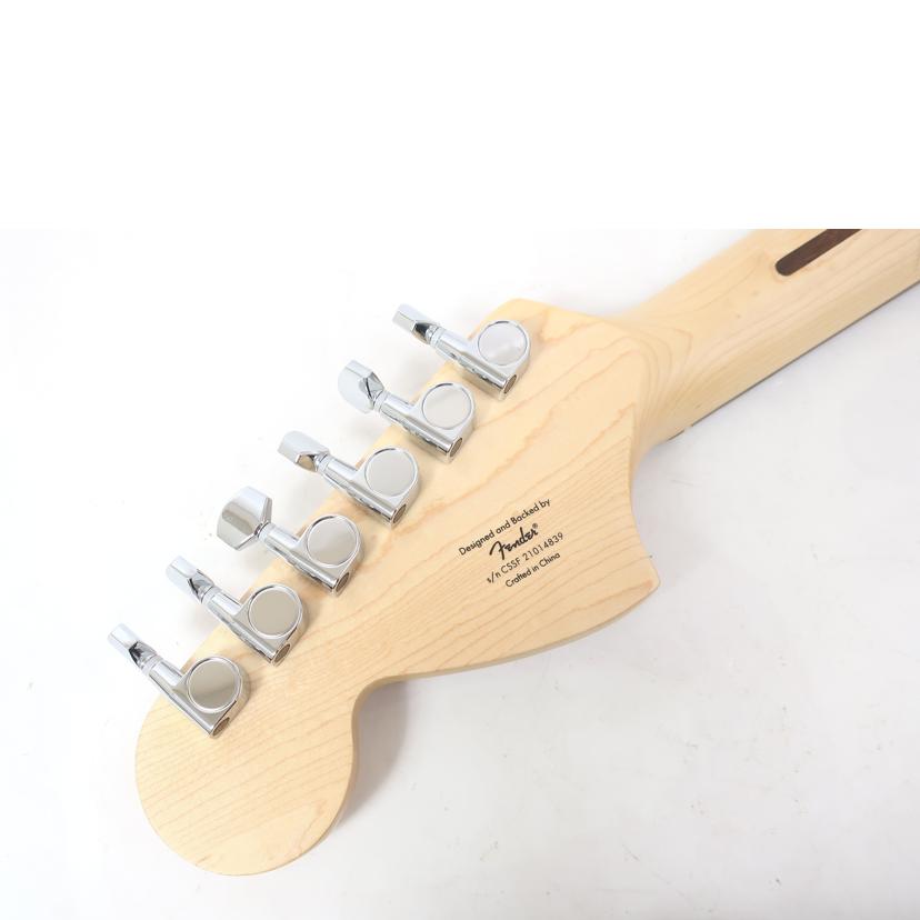Squier Squier/エレキギター アームなし ホワイト/FSR Affinity STRAT LRL WPPG AWT//CSSF21014839/ABランク/65