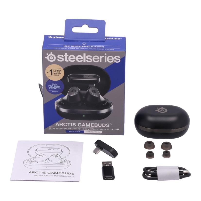 SteelSeries スティールシリーズ /ゲーミングワイヤレスイヤホン/ARCTIS GAMEBUDS//6168000139452401710/ABランク/62