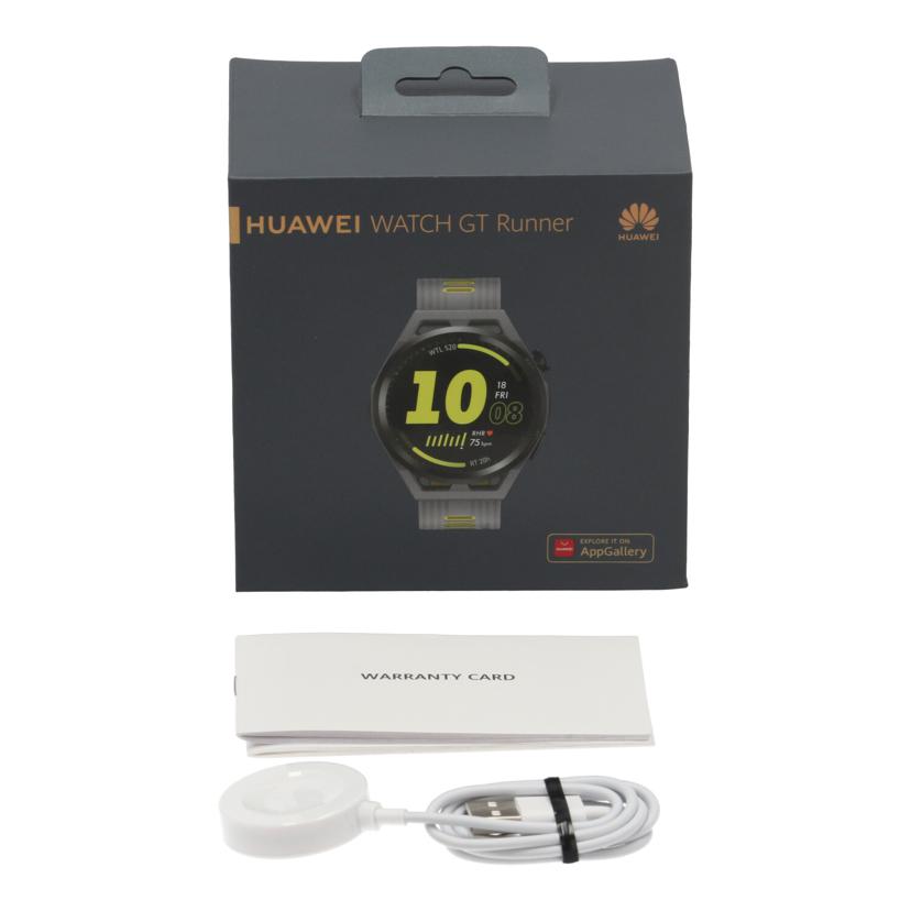 HUAWEI ファーウェイ /スマートウォッチ/HUAWEI WATCH GT Runner 46mm/RUN-B19//C2MBB21C06102013/ABランク/67