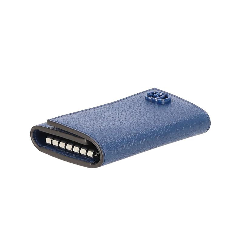 GUCCI GUCCI/GGマーモント6連キーケース/ネイビー/435305//041*/SAランク/78