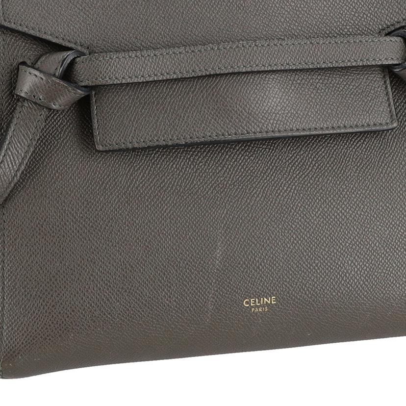 CELINE セリーヌ/ロゴベルトバックマイクロ2way/189153//S-A******/Bランク/93