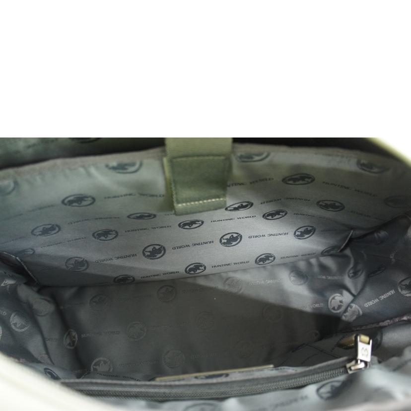 HUNTING WORLD ハンティングワールド/ディスカバー/ショルダーバッグ/ライトグリーン/842402//Aランク/64
