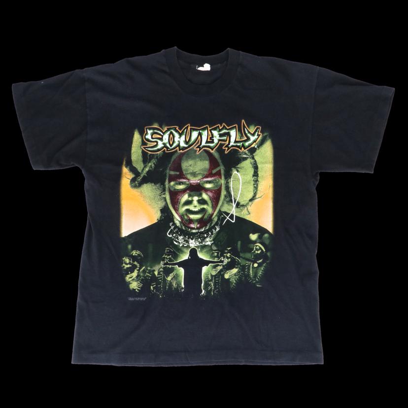 ヴィンテージTEE/90's / SOULFLY / SCREEN STARS タグ/ シングルステッチ /コピーライト//ABランク/38