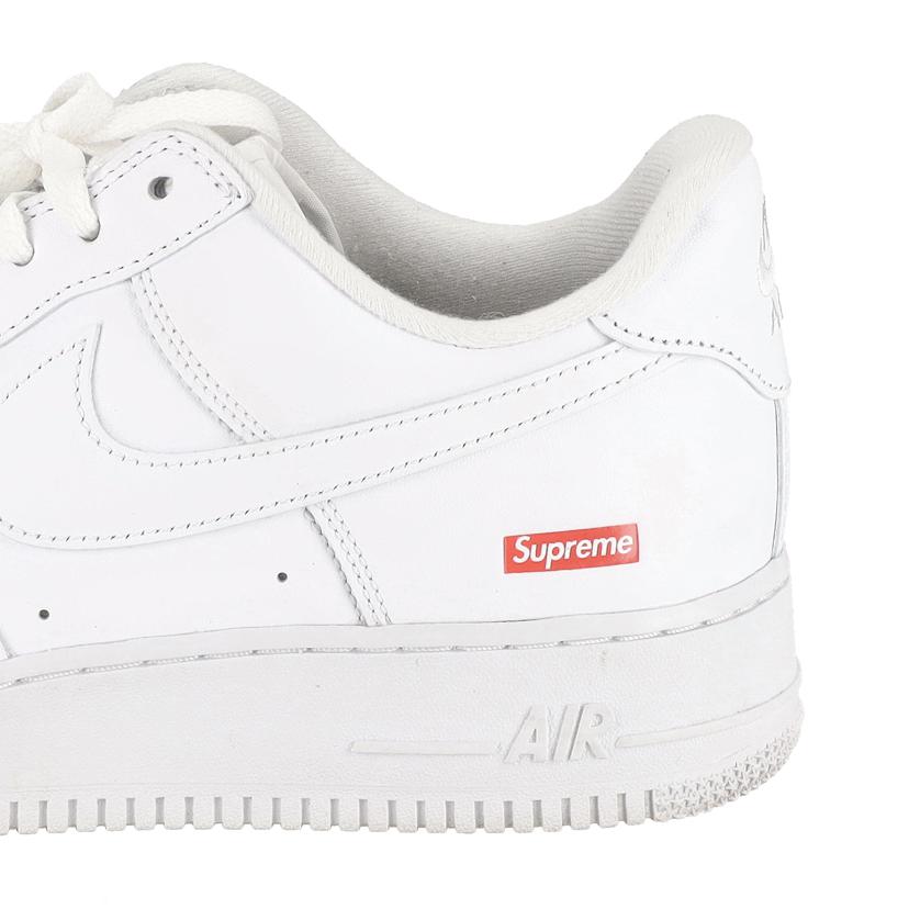 NIKE ナイキ/NIKE×Supreme AIR FORCE 1LOW/CU9225-100//Bランク/06