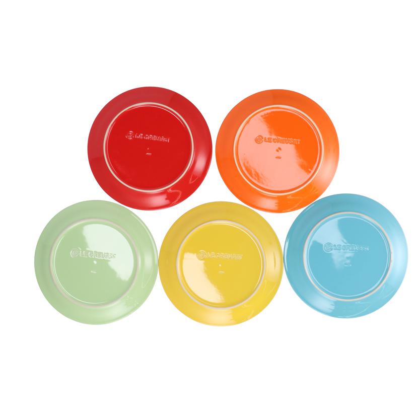 LE CREUSET/23cm ラウンドプレート 5枚セット//Aランク/19