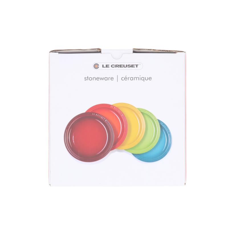 LE CREUSET/23cm ラウンドプレート 5枚セット//Aランク/19