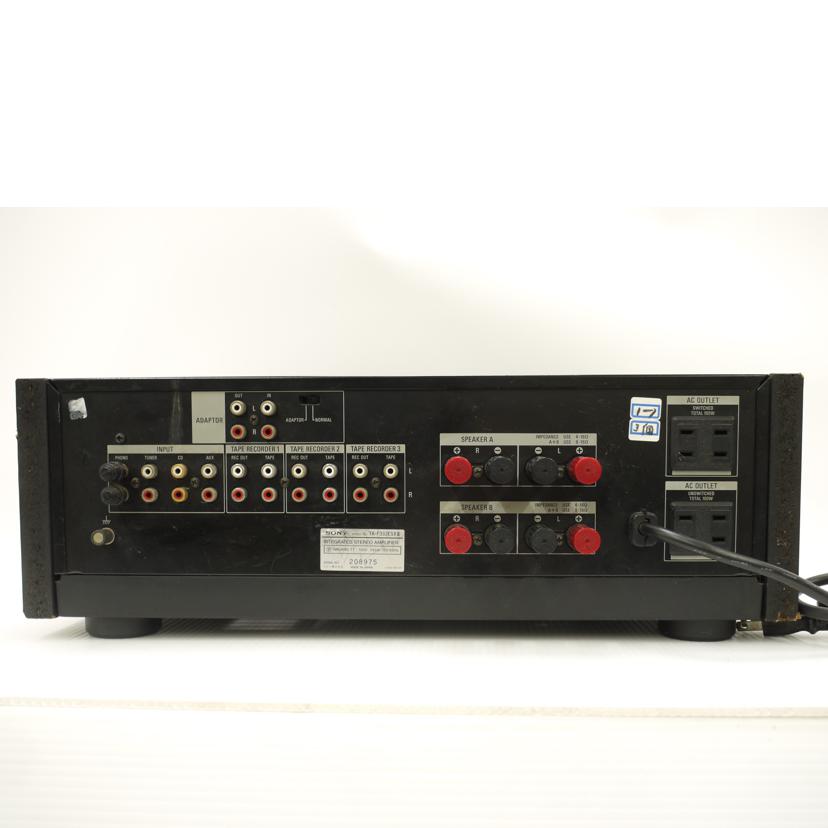 SONY ソニー/プリメインアンプ/TA-333ESX2//208975/BCランク/69