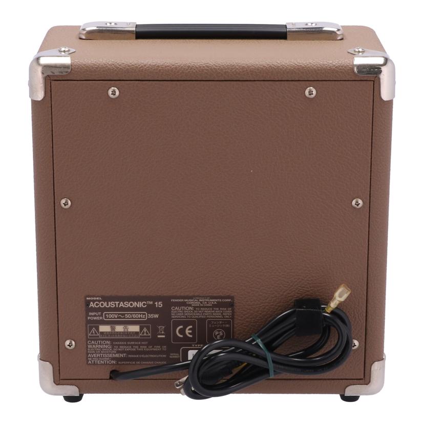FENDER フェンダー /ギターアンプ/ACOUSTASONIC 15//CVTJ19003349/Bランク/69
