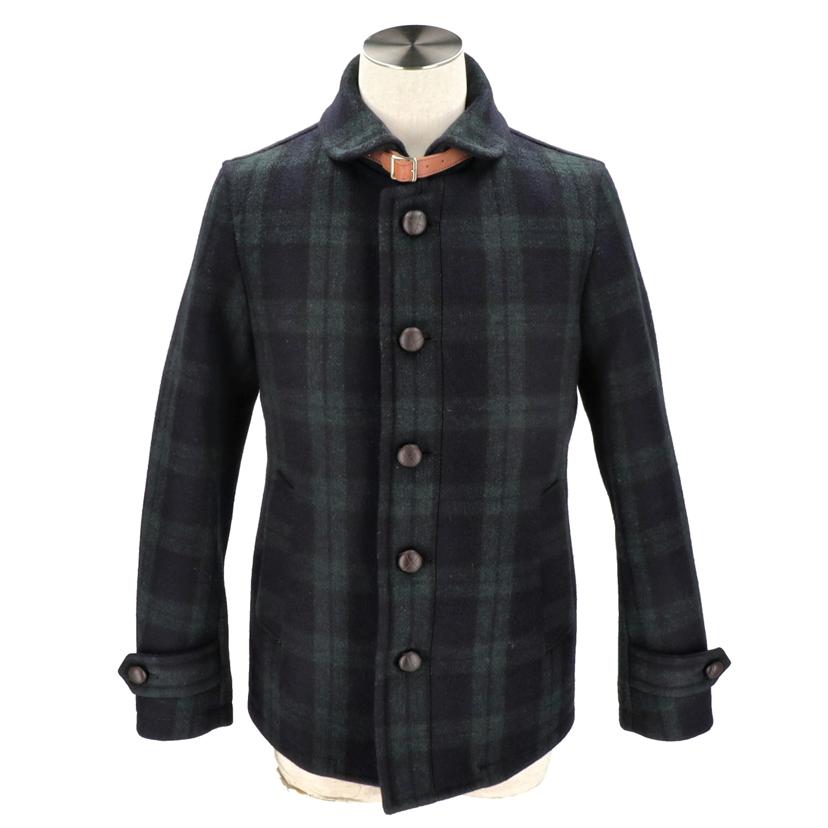UNITED ARROWS ユナイテッドアローズ/GREEN LABEL RELAXING チェック柄ウールコート/3225-13-0559//ABランク/05