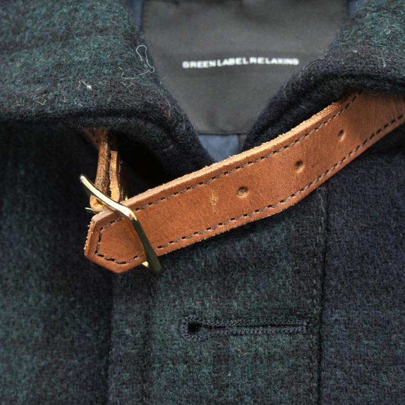 UNITED ARROWS ユナイテッドアローズ/GREEN LABEL RELAXING チェック柄ウールコート/3225-13-0559//ABランク/05