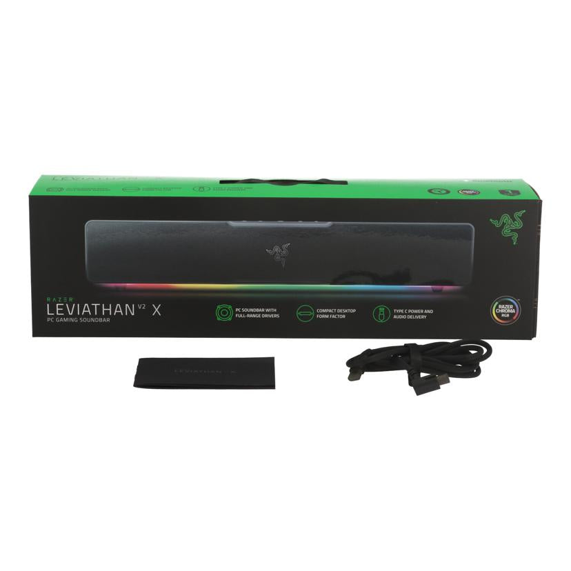 RAZER レイザー/ゲーミングサウンドバー/Leviathan V2 X/RZ05-04280100-R3M1//332330B03601324/Aランク/69