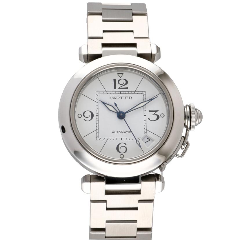 Cartier カルティエ/パシャC/白文字盤/自動巻/W31074M7//545*****/ABランク/75