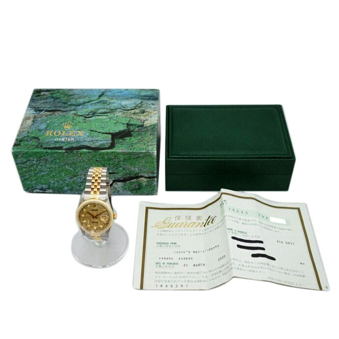 ROLEX ロレックス/デイトジャスト/10Pダイヤ/16233G//T99****/Aランク/67