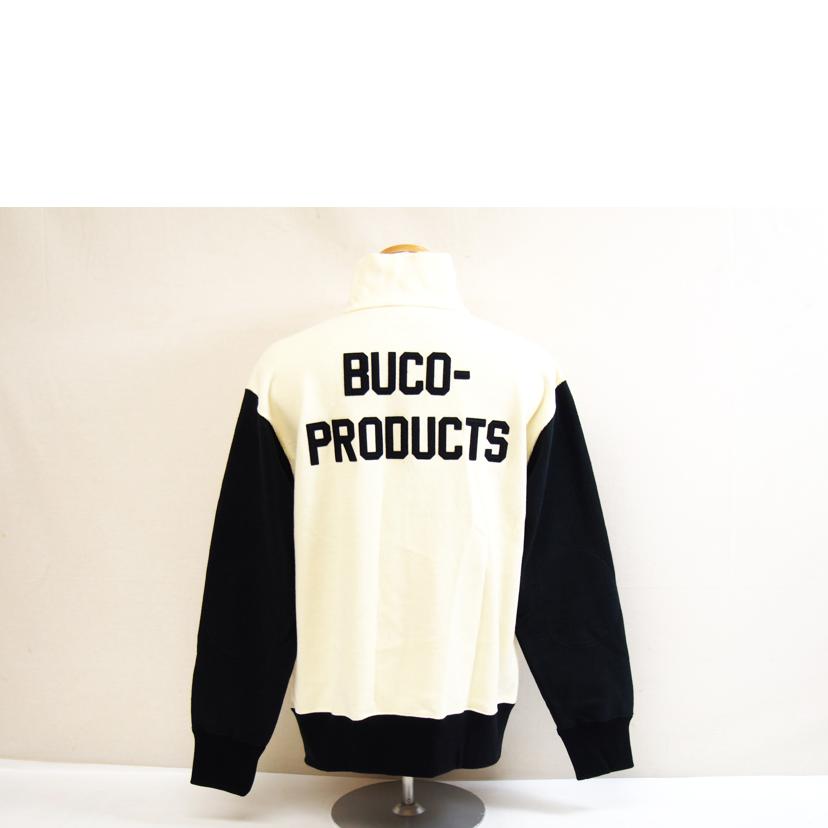 THE REAL MCCOY'S リアルマッコイズ/BUCO ハーフジップスウェット白//Aランク/71