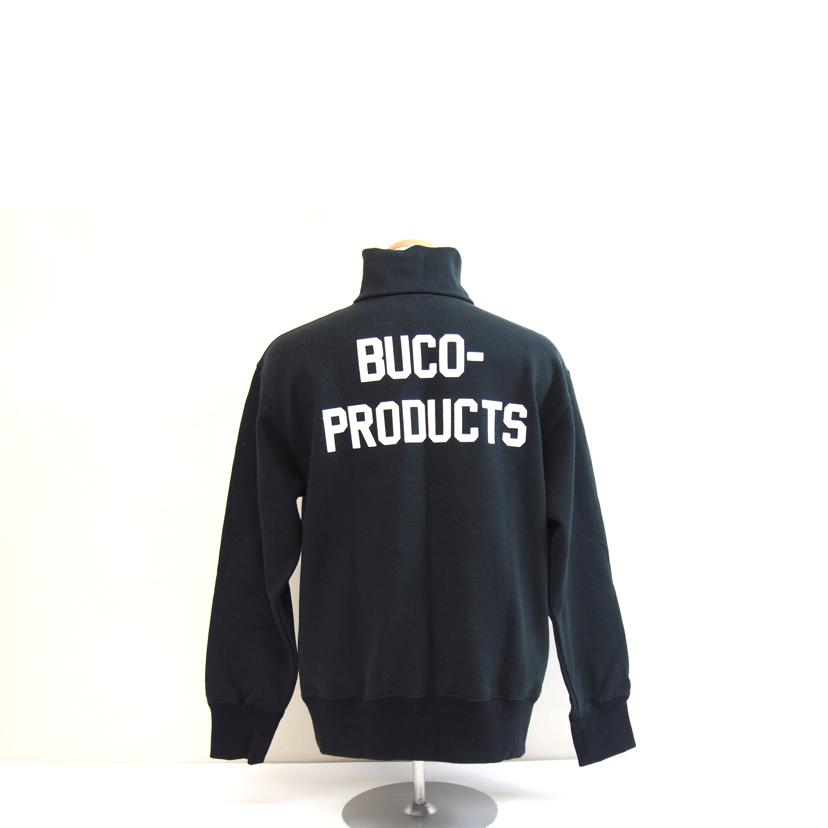 THE REAL McCOY'S リアルマッコイズ/BUCO ハーフジップスウェット黒//Aランク/71