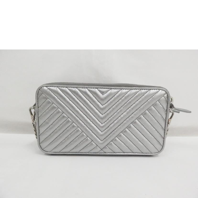 PRADA プラダ/チェーンショルダーバッグ/シルバー/1DH010//ABランク/82