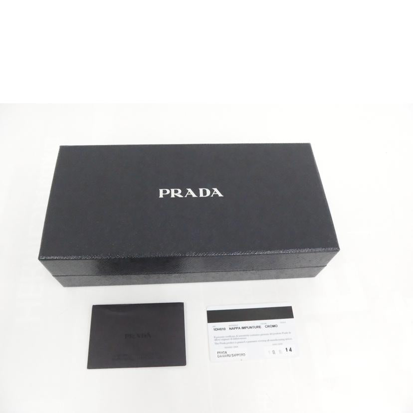 PRADA プラダ/チェーンショルダーバッグ/シルバー/1DH010//ABランク/82