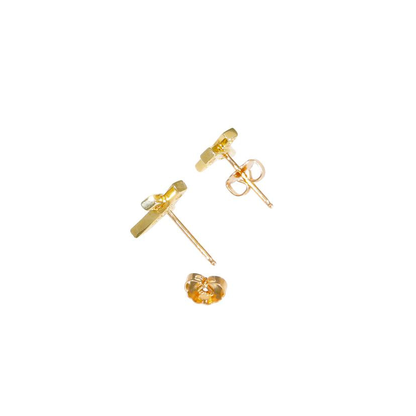 TIFFANY&Co ティファニー/750YGパロマピカソクロスキスピアス/2.4//Aランク/75