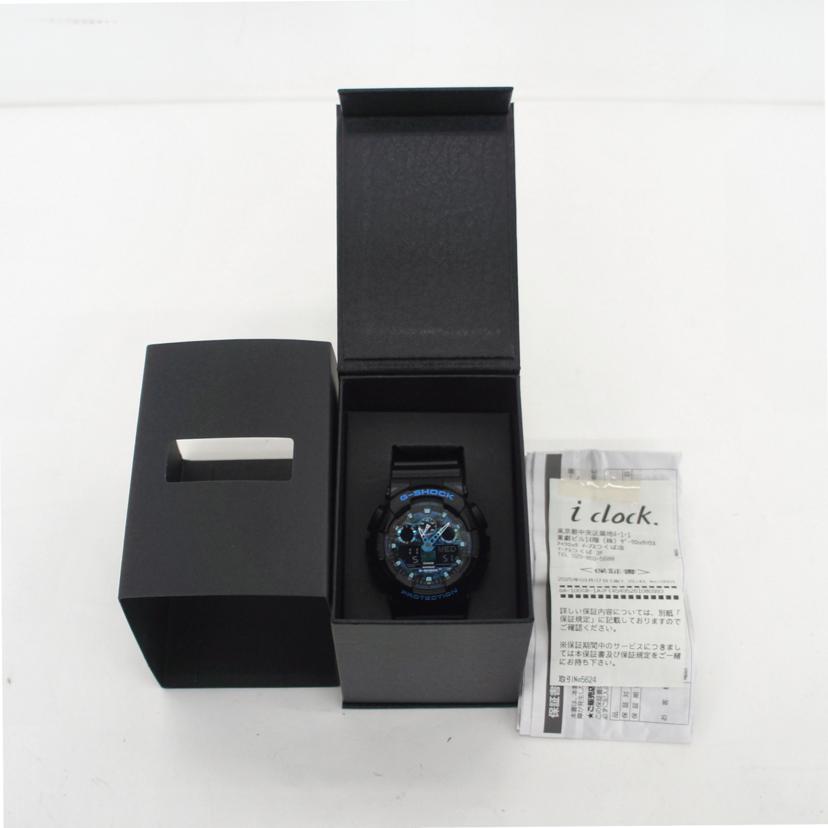 CASIO/G-SHOCK/アナデジ/クォーツ/GA-100CB//Aランク/85