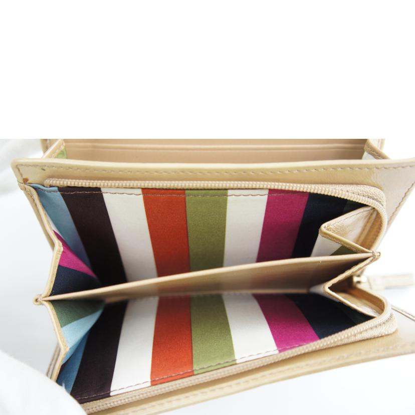 COACH コーチ/シグネチャー/L字ファスナー財布/ベージュ//Bランク/64