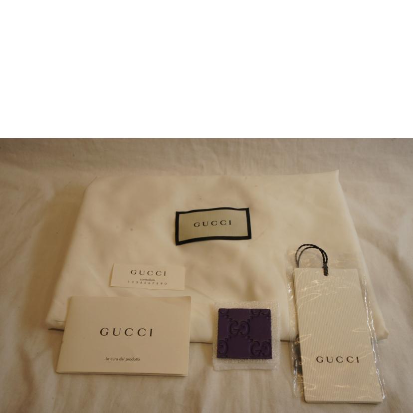 GUCCI グッチ/グッチシマトップハンドル2WAYパープル/428226//493***/SAランク/92