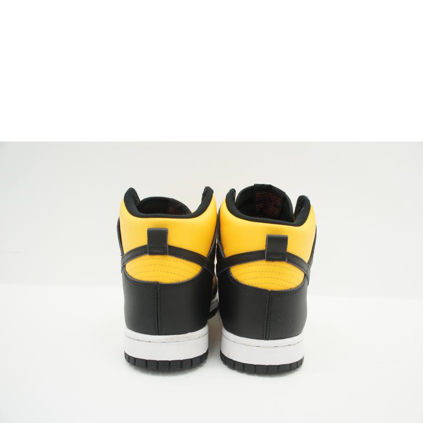 NIKE ナイキ/DUNK HI RETRO 黒×黄色/DD1399 700//ABランク/42