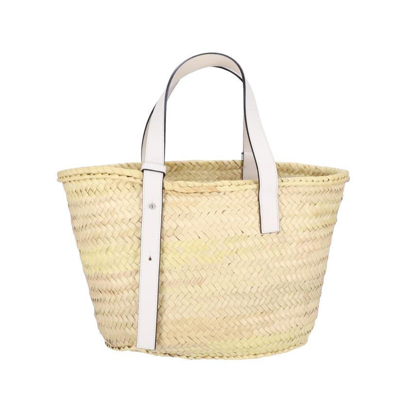 LOEWE ロエベ/アナグラムバスケットバッグ/ミディアム/ホワイト//032***/ABランク/91