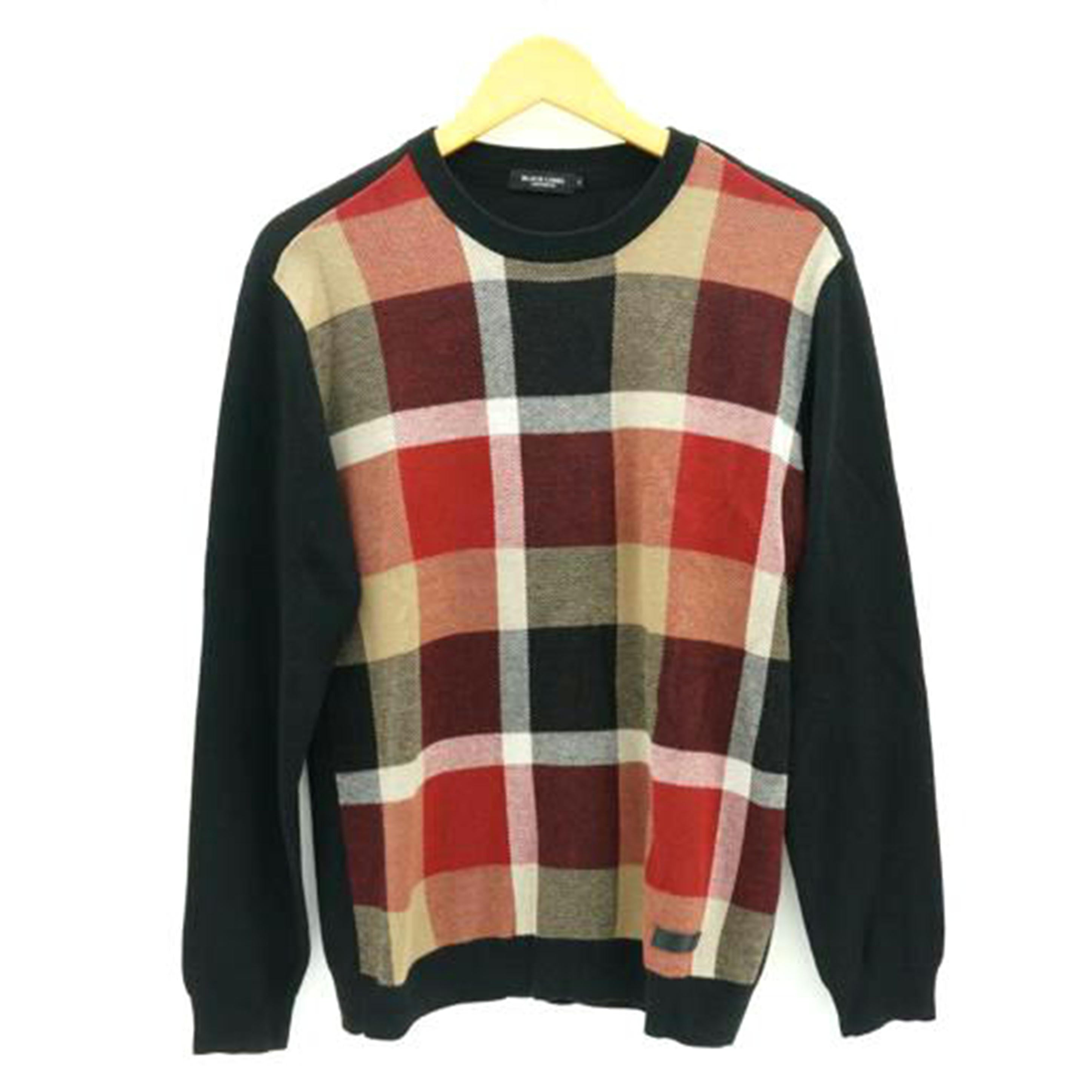 BLACK LABEL CRESTBRIDGE ブラックレーベルクレストブリッジ/チェック柄ニット//ABランク/85