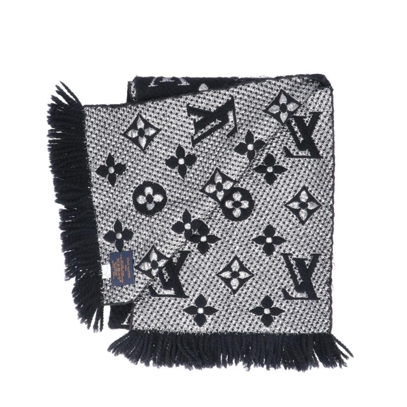 LV ルイヴィトン/モノグラムエシャルブロゴマニアシャインマフラー//Bランク/20