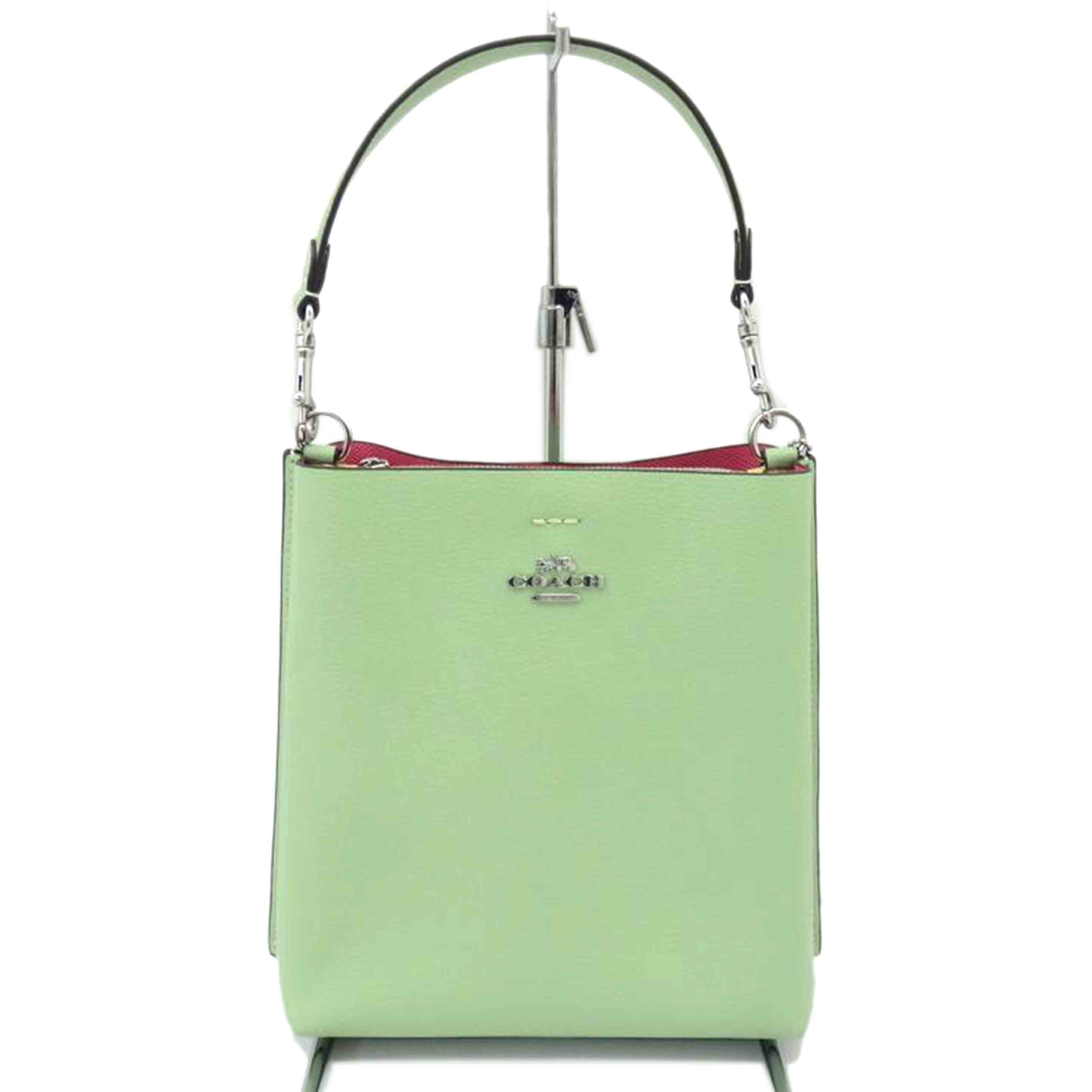 COACH コーチ/ラグジュアリーダブルフェイスレザーモリーバケットバッグ22/2way/CA177//A23**/Aランク/77